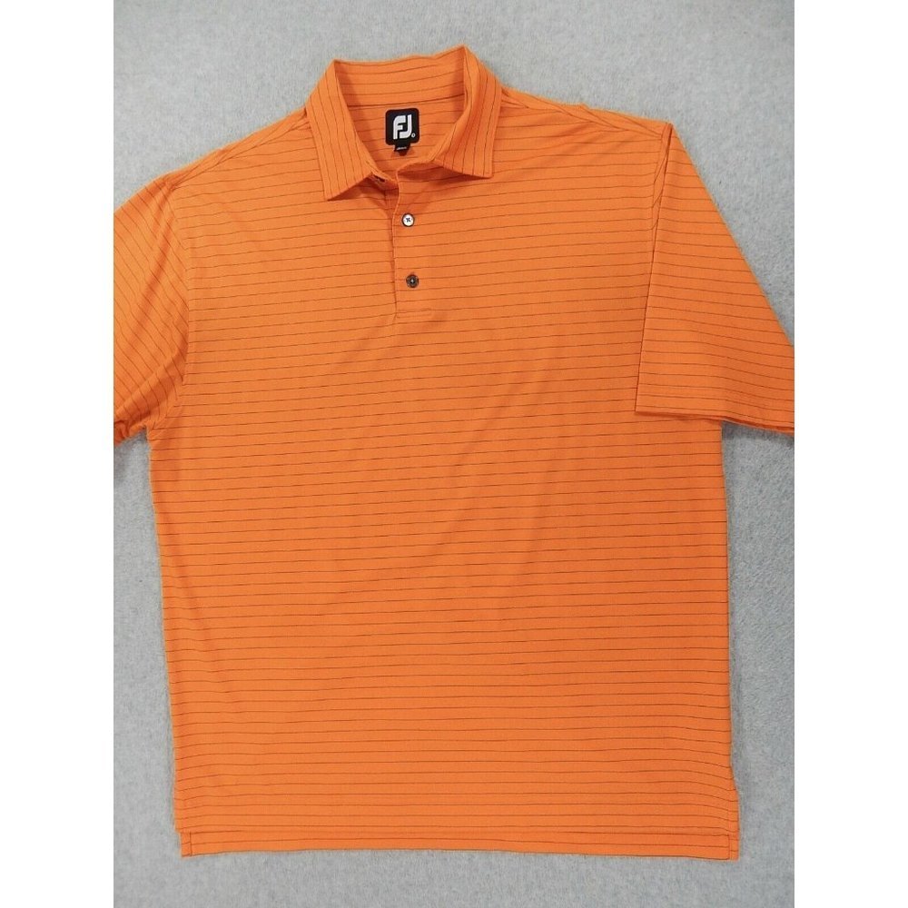 FootJoy FAIRWAY‎ Striped S/S Golf Polo Shirt